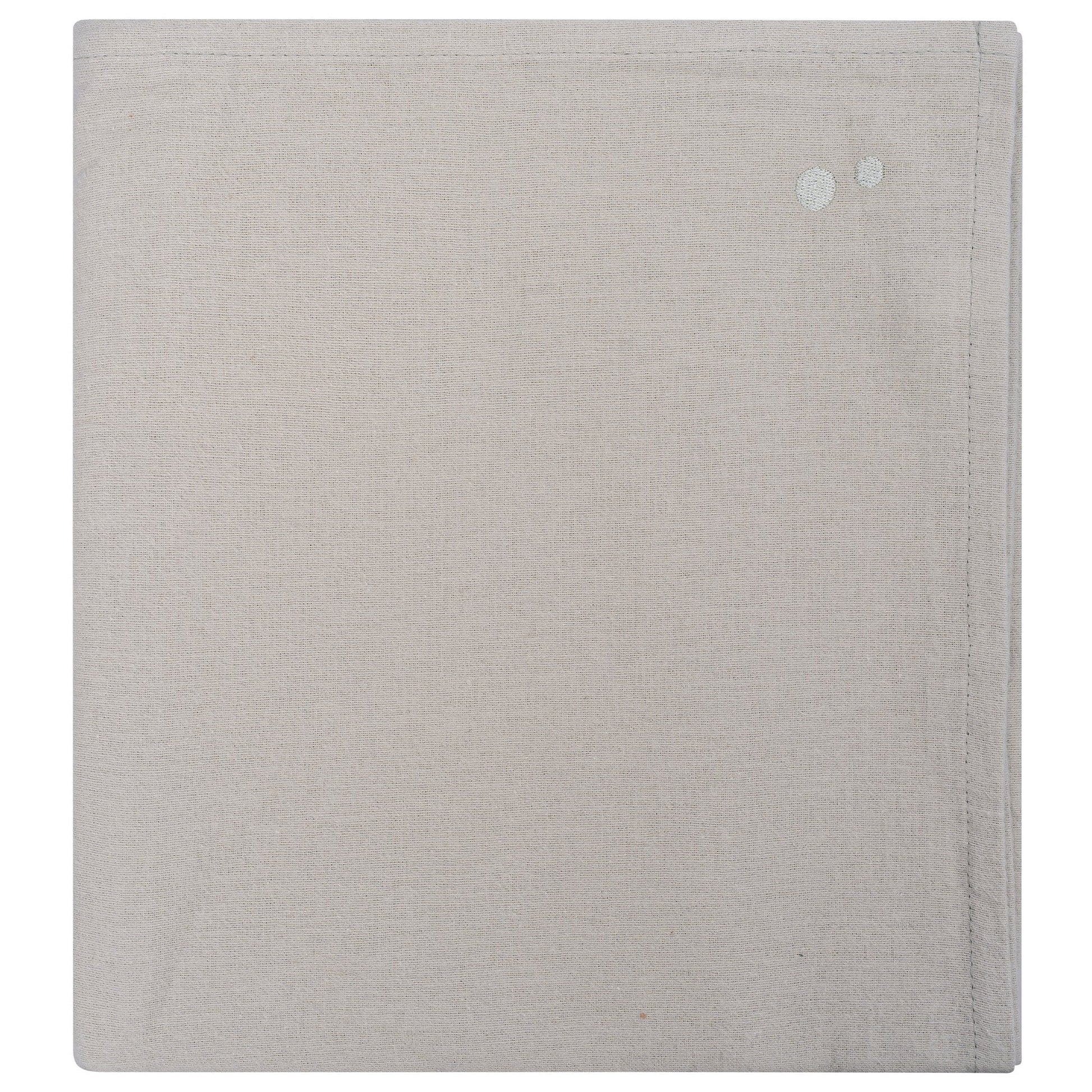 Couverture d'emmaillotage XL Baby Flannel 120x120 cm Organic Mystic Mint Green_Swaddle Blankets_Snoozebaby