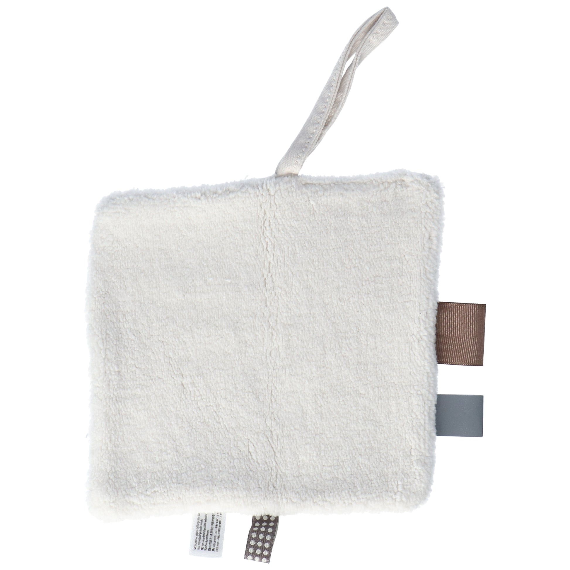 Knuffeldoekje Baby 15x15 cm Organic Stone Beige