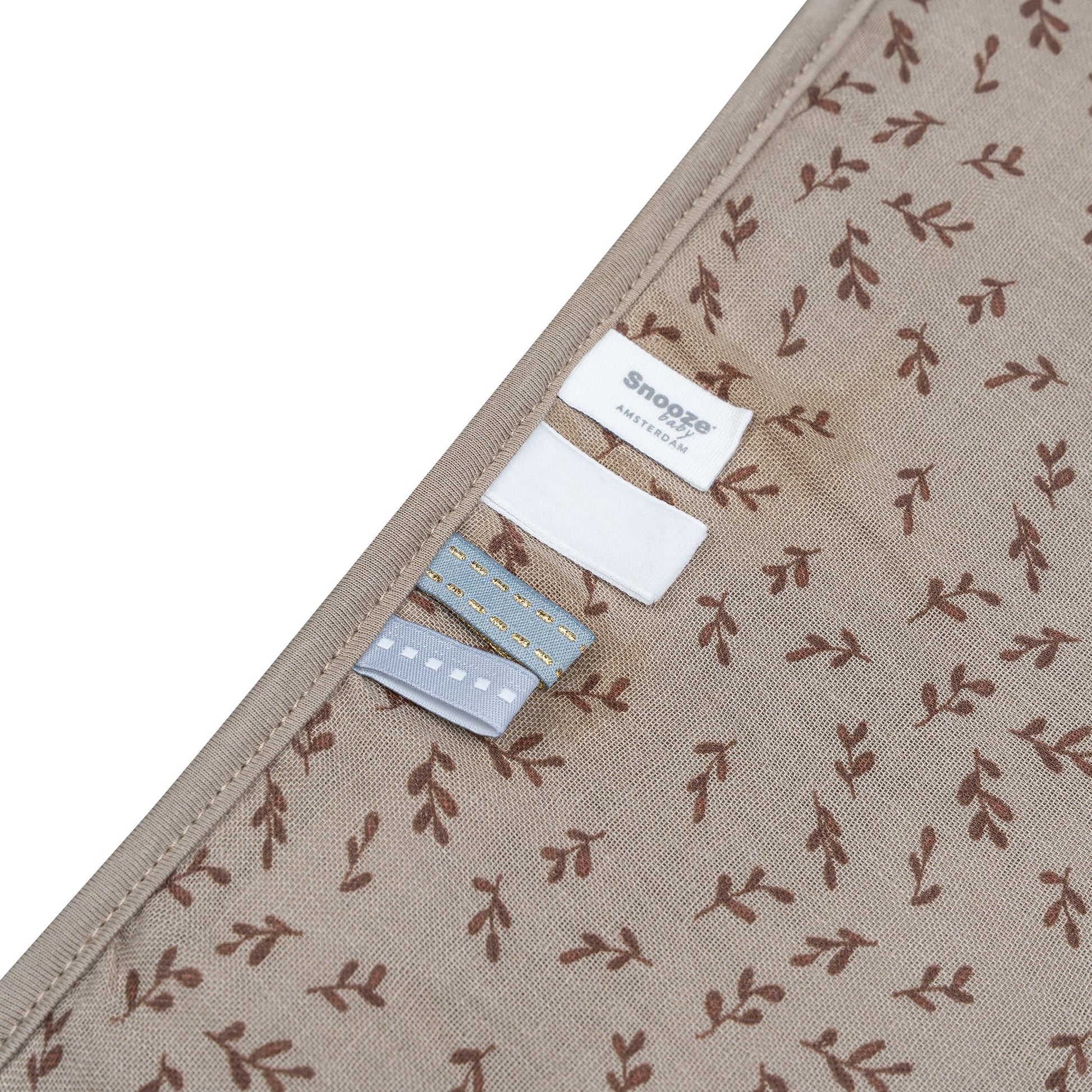 Wiegdeken Baby 75x100 cm TOG 2.0 Hazel Brown Bruin Wiegdeken_Snoozebaby