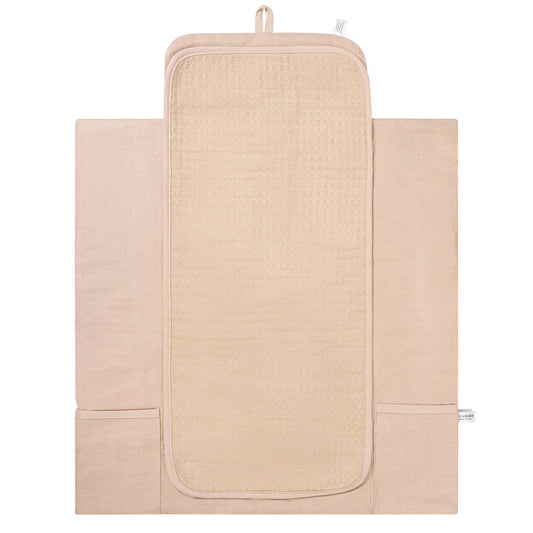 Verschoningsmatje Baby Desert Sand Brown Bruin Pads_Snoozebaby