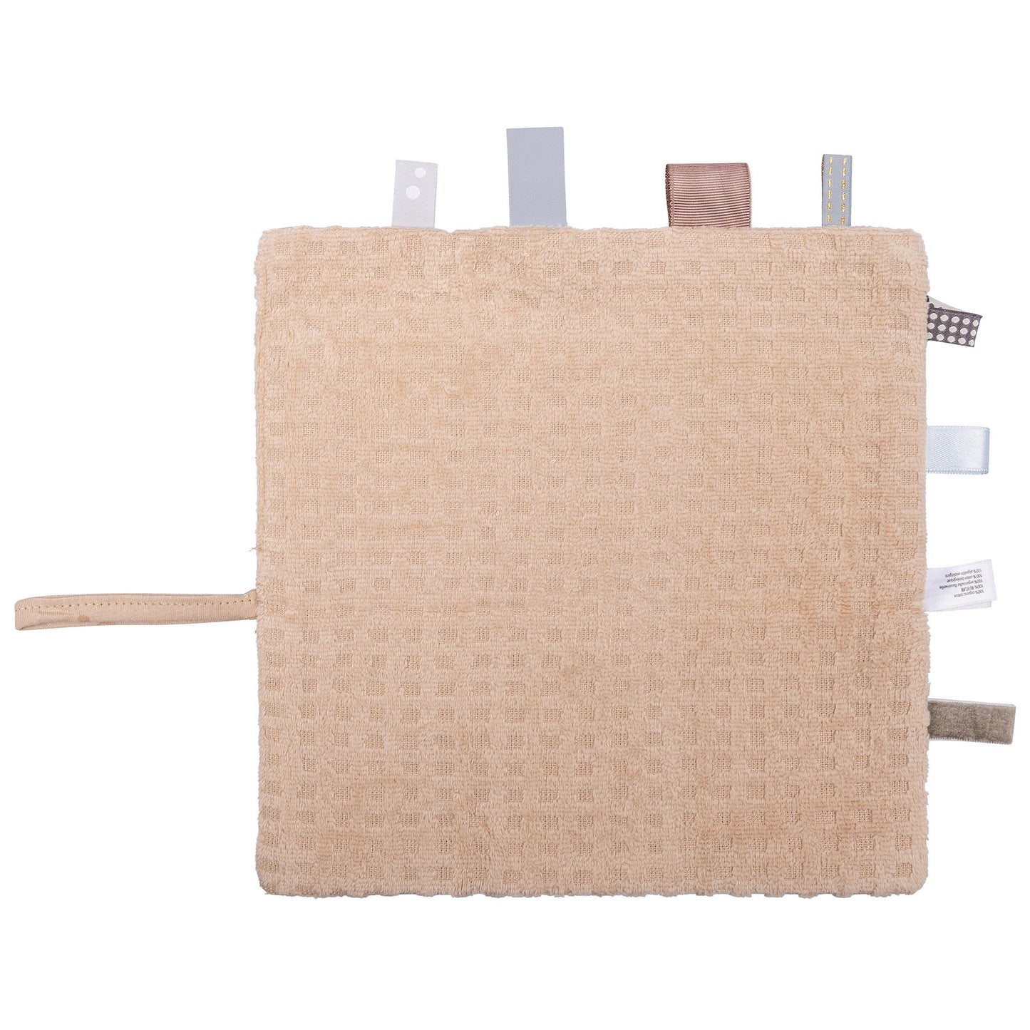Knuffeldoekje Baby 25x25 cm Organic Desert Sand Brown Bruin Cloths_Snoozebaby