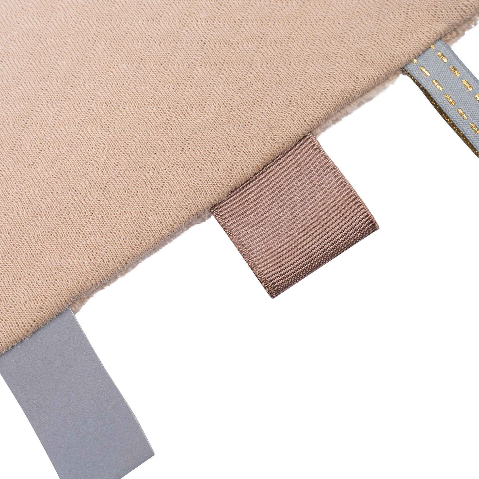 Knuffeldoekje Baby 25x25 cm Organic Desert Sand Brown Bruin Cloths_Snoozebaby