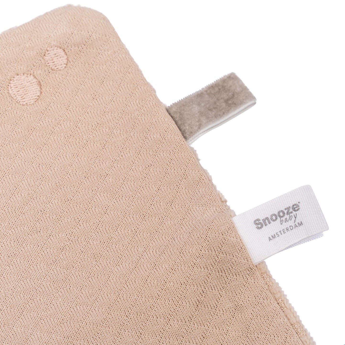 Knuffeldoekje Baby 25x25 cm Organic Desert Sand Brown Bruin Cloths_Snoozebaby