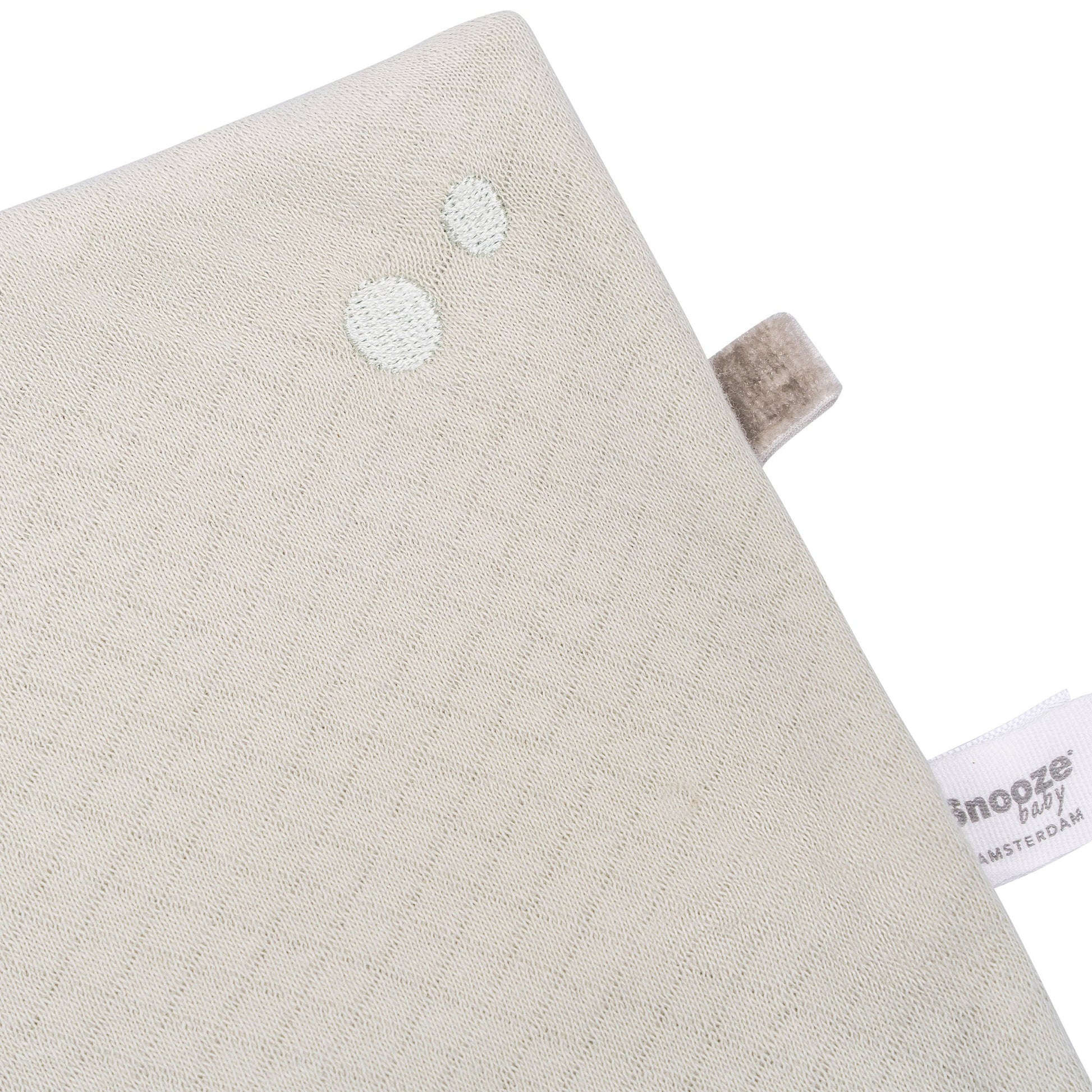 Knuffeldoekje Baby 25x25 cm Organic Mystic Mint Green Groen Cloths_Snoozebaby