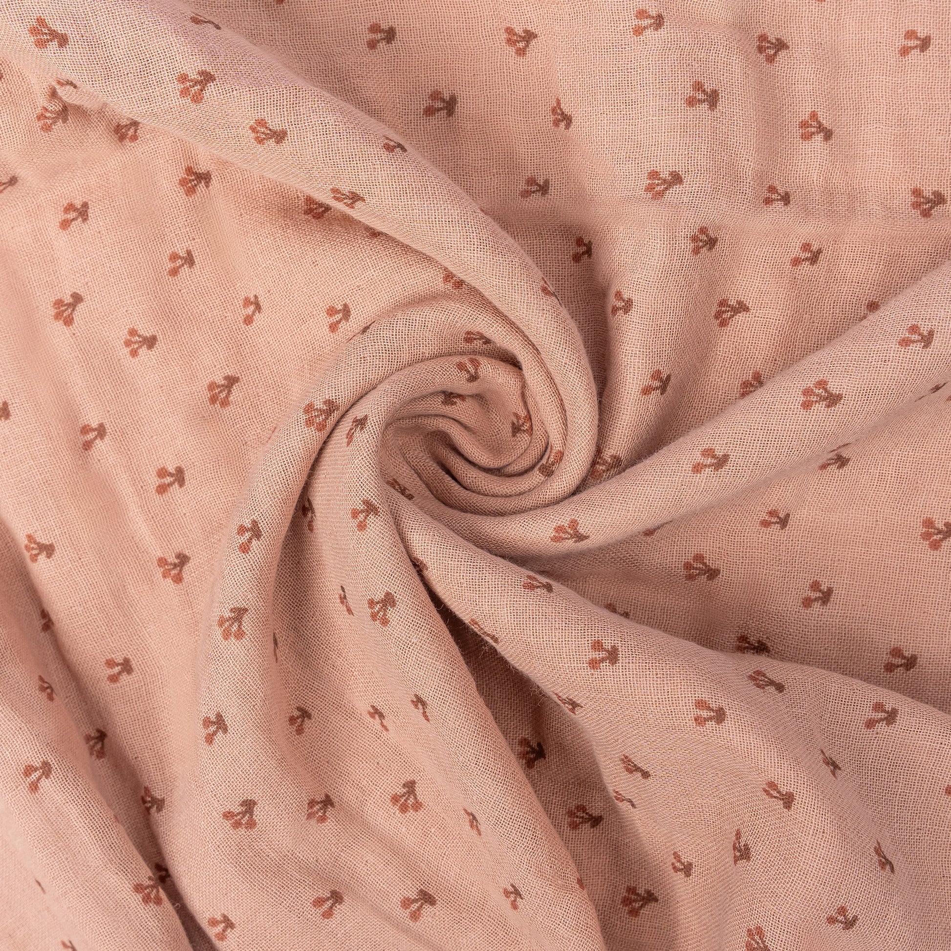 Hydrofiele doek Baby 80x80 cm Biologisch Cherry Pink Roze Doekjes_Snoozebaby