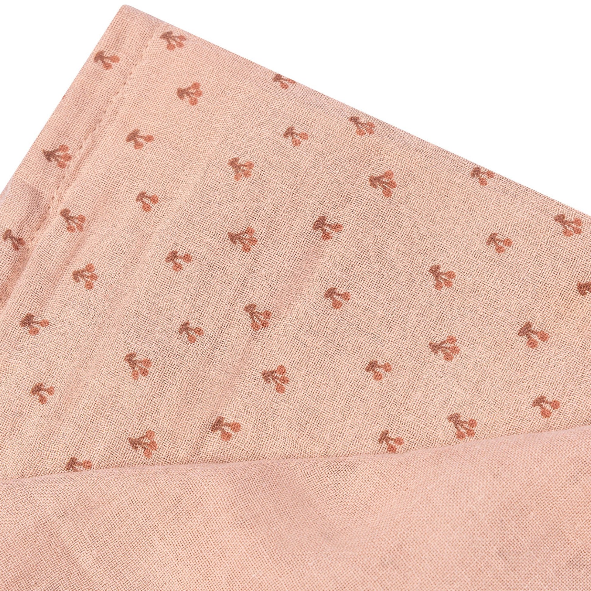 Hydrofiele doek Baby 80x80 cm Biologisch Cherry Pink Roze Doekjes_Snoozebaby
