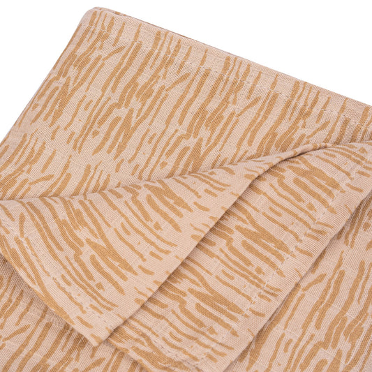 Hydrofiele doek Baby 80x80 cm Organic Desert Sand Brown Bruin Doekjes_Snoozebaby