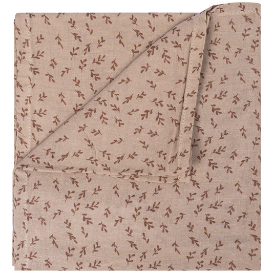 Hydrofiele doek Baby 80x80 cm Organic Hazel Brown Bruin Doekjes_Snoozebaby