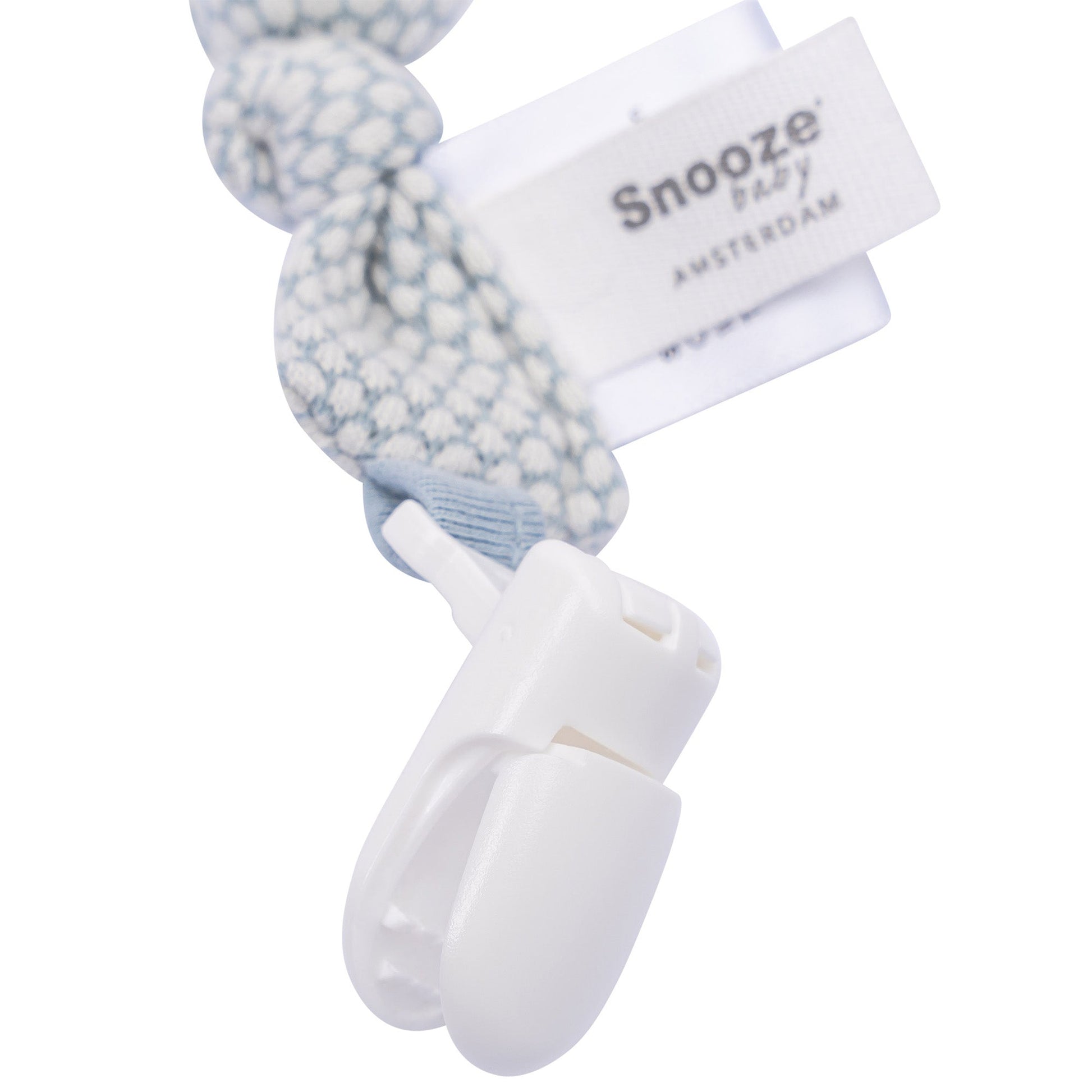 Speenkoord Baby Biologisch Fresh Blue Blauw