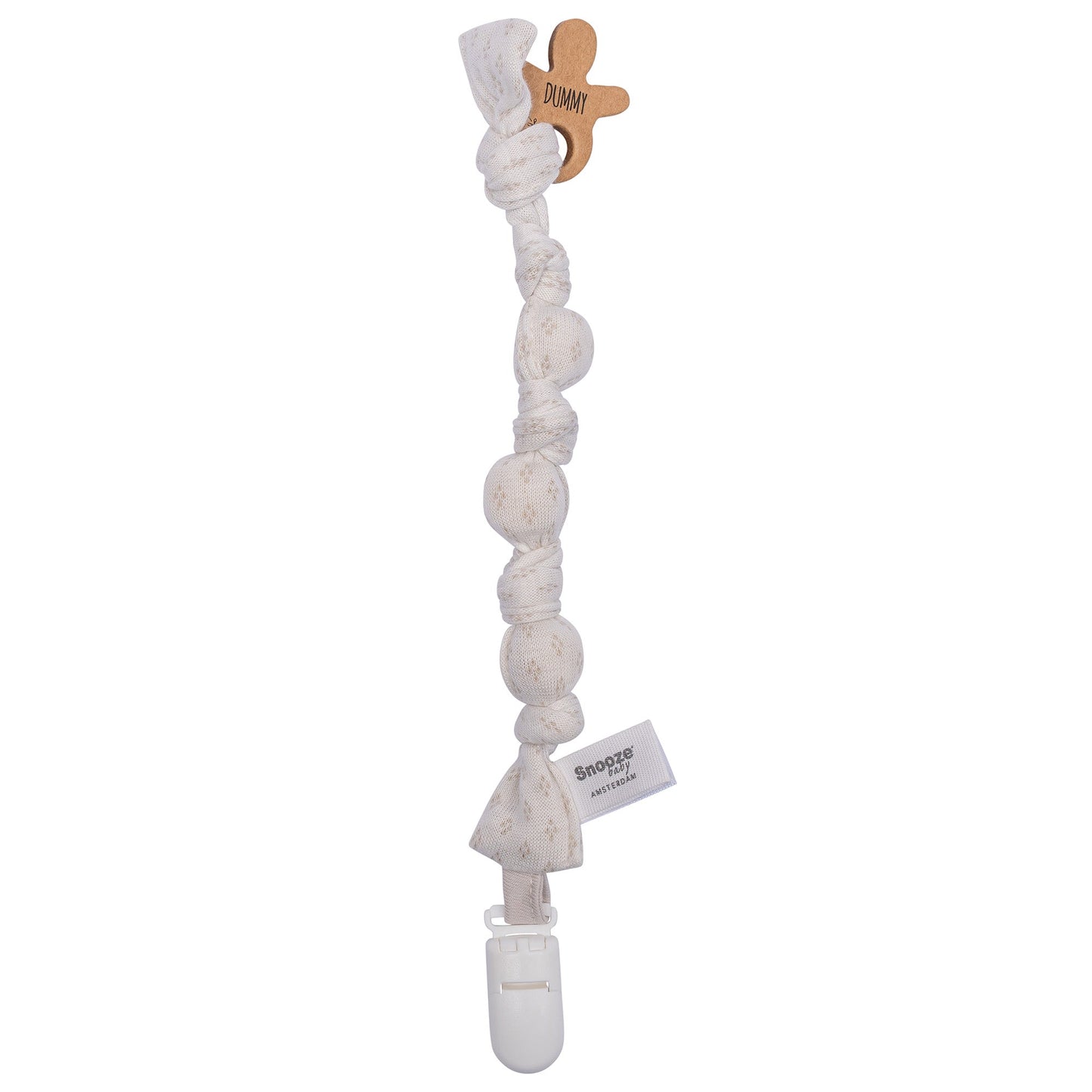 Speenkoord Baby Organic Stone Beige